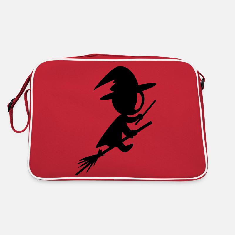 doodle_sorciere Sac Retro