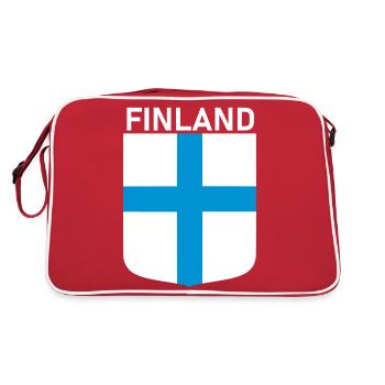 Drapeau Pays 3 - Sac Retro - rouge/blanc - Dos