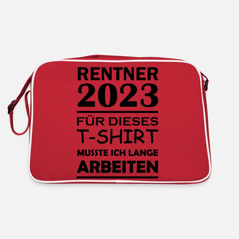 Rentner 2023 Retro Tasche