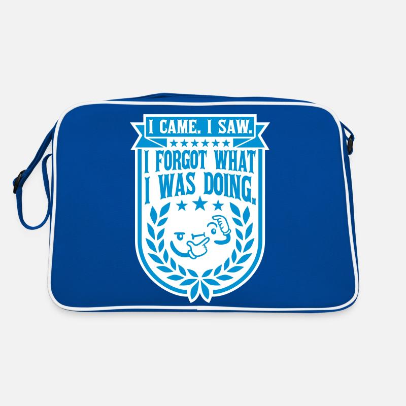 I came saw forget Retro Bag