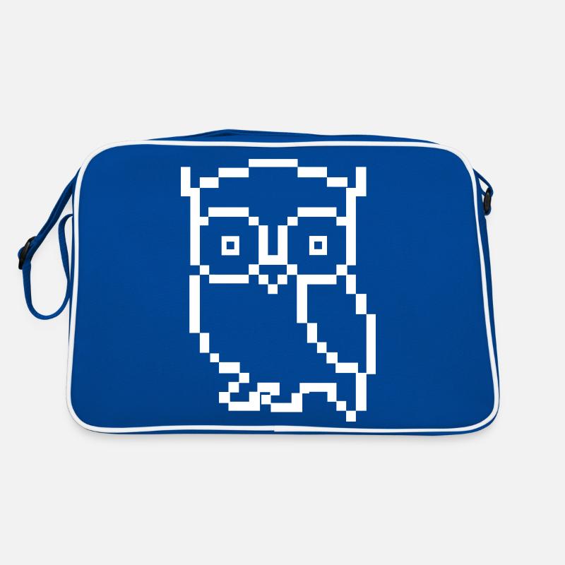 Owl Pixel Retro Bag