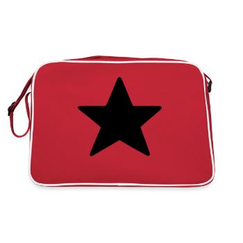 star - Sac Retro - rouge/blanc - Dos