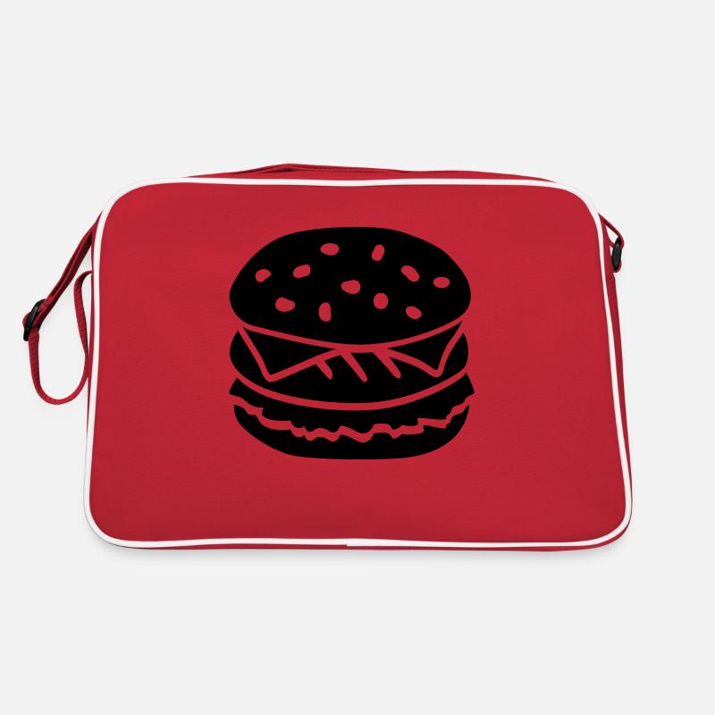 Burger Retro Tasche