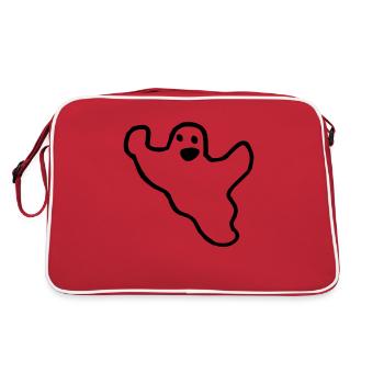 Ghost - Retro Bag - red/white - Back