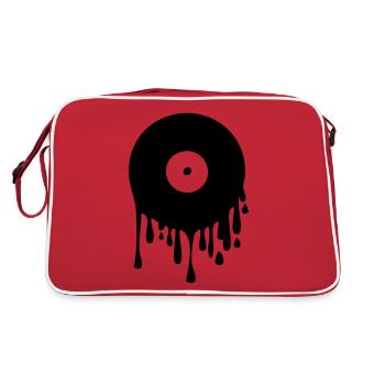 platine - Sac Retro - rouge/blanc - Dos