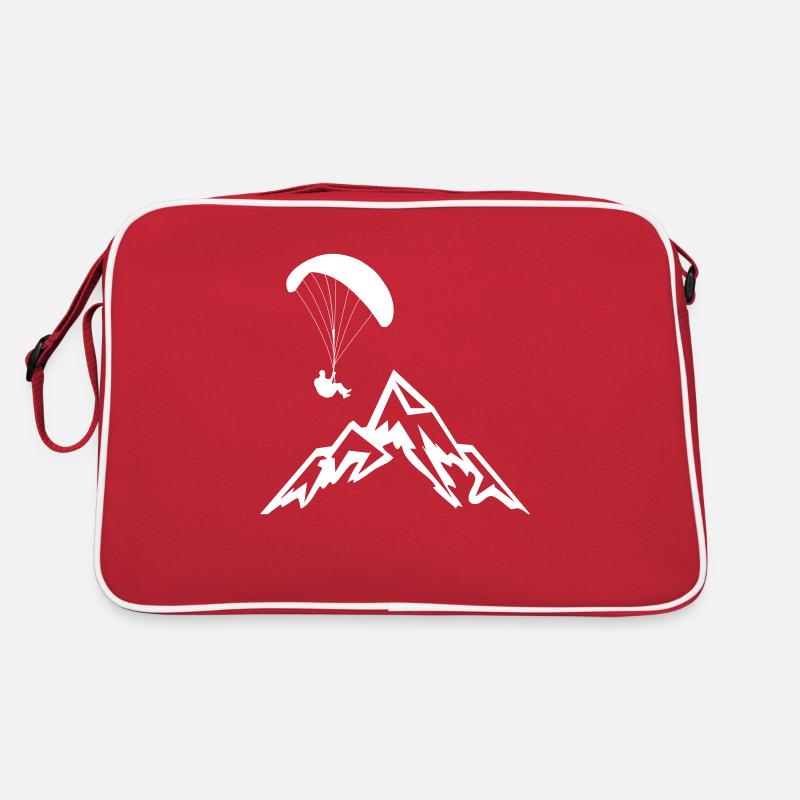 Paragliders Parachutists Retro Bag