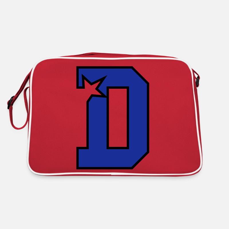 d_letter Retro Tasche