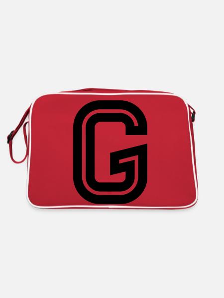 G - Retro Bag - red/white - Back