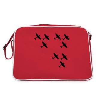 Spitfires - Retro Bag - red/white - Back
