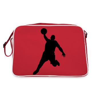 Basketball player - Sac Retro - rouge/blanc - Dos