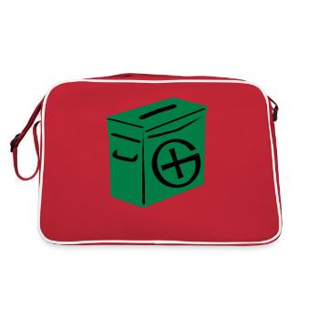Geocaching: Ammo Can - Retro Bag - red/white - Back