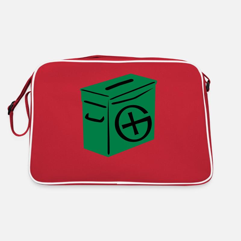 Geocaching: Ammo Can - Retro Bag - red/white