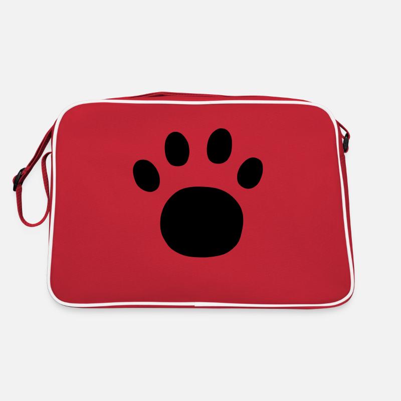 Paw Print Retro Bag