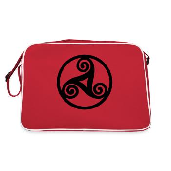 Celt - Retro Bag - red/white - Back