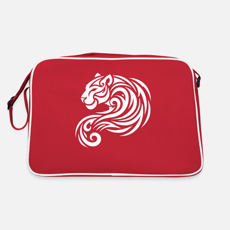panther - Retro Bag - red/white