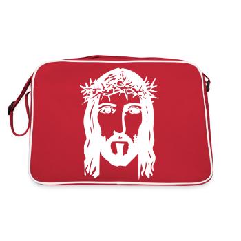 Jésus - Sac Retro - rouge/blanc - Dos