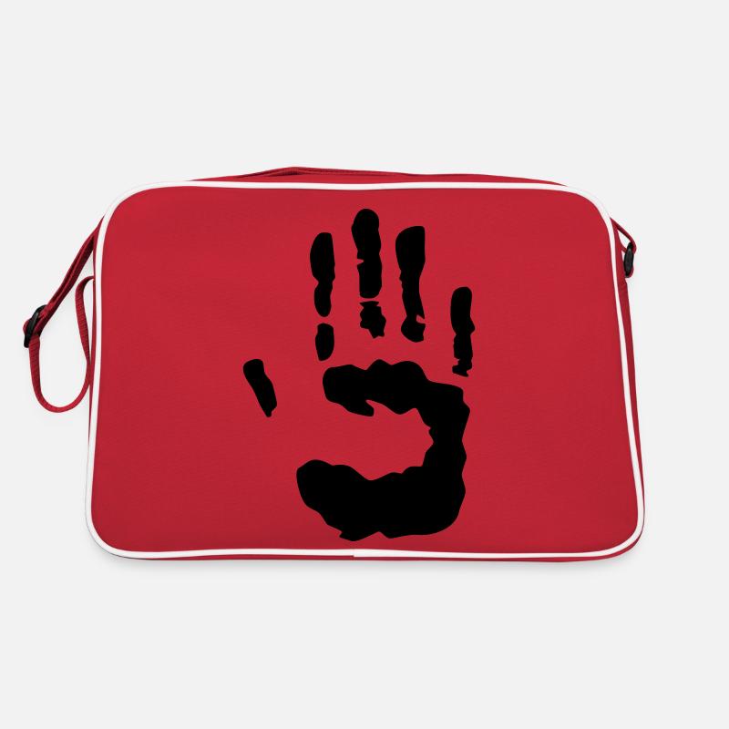 Spuren Hand Retro Tasche