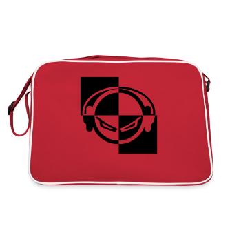 DJ - Retro Bag - red/white - Back