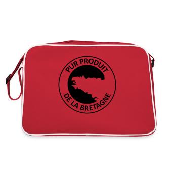 Pur Produit de la Bretagne - Sac Retro - rouge/blanc - Dos