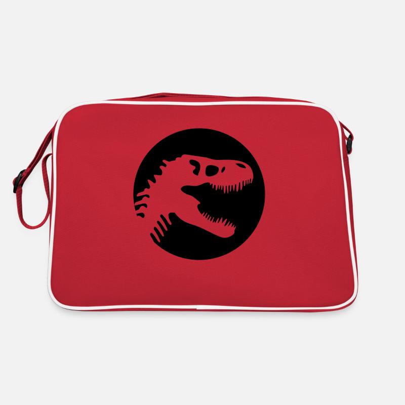 trex - Retro Tasche - Rot/Weiß
