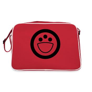 extraterrestre - Sac Retro - rouge/blanc - Dos