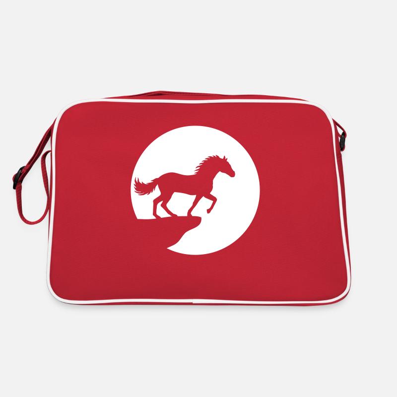 Moon Cliff Standing Horse Retro Bag