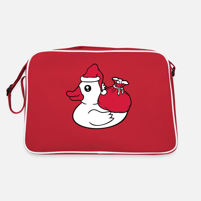 Chapeau de sac de canard Père Noël Noël Avent Sac Retro