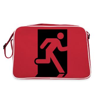 Emergency Exit - Retro Bag - red/white - Back