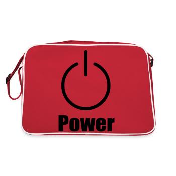 power - Retro Bag - red/white - Back