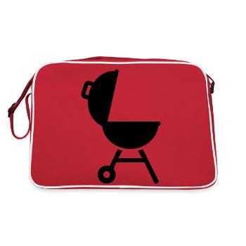 BBQ - Retro Bag - red/white - Back