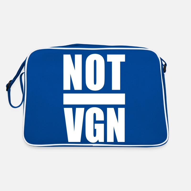 NOT VEGAN Retro Tasche