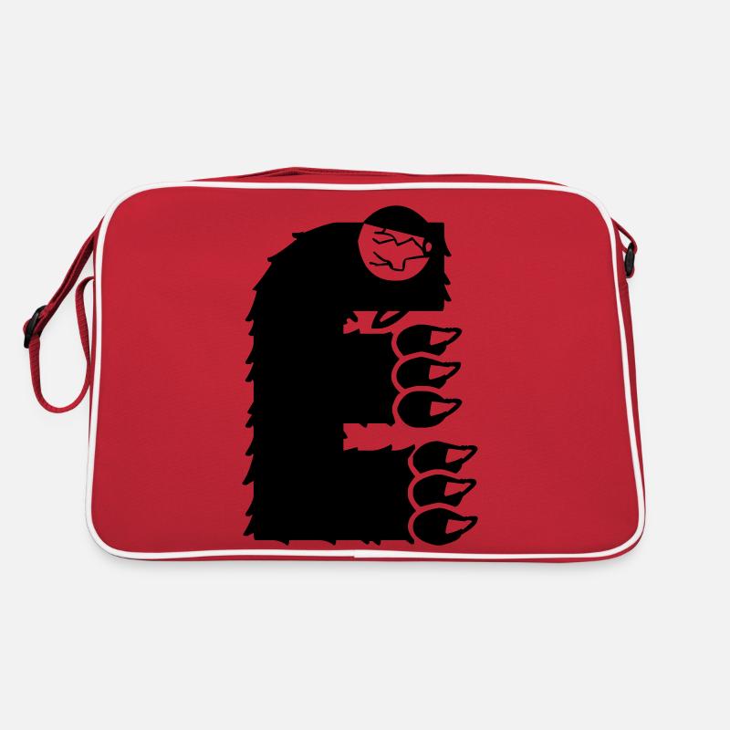 Monster Letter E Retro Bag