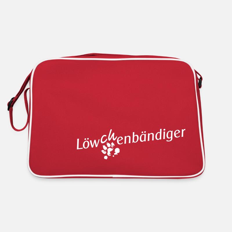Löwchen Löwchenbändiger Retro Tasche