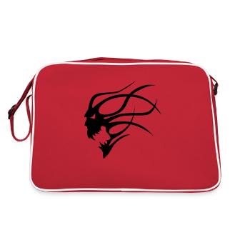 evil spirit - Retro Tasche - Rot/Weiß - Hinten