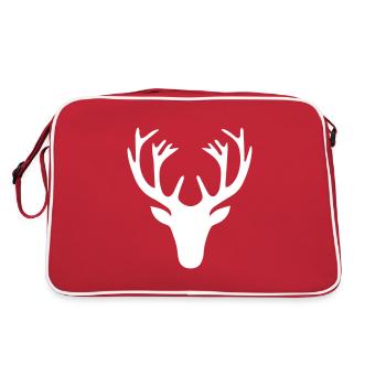 Had Deer Christmas - Sac Retro - rouge/blanc - Dos