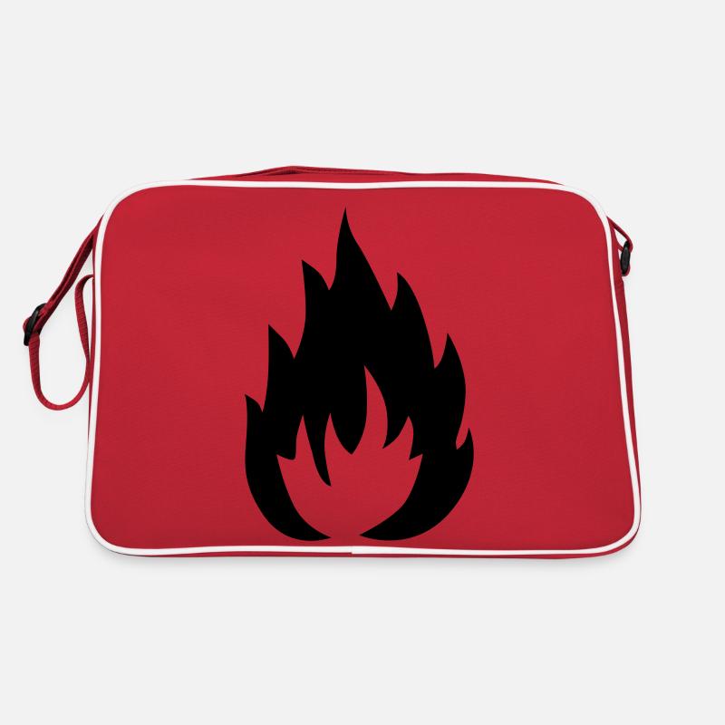 Flamme Retro Tasche