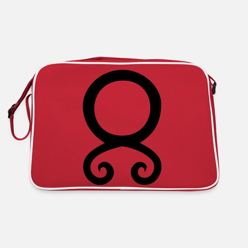 Troll-Kreuz Retro Tasche