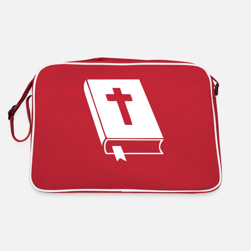 Christentum Collection - Retro Tasche - Rot/Weiß