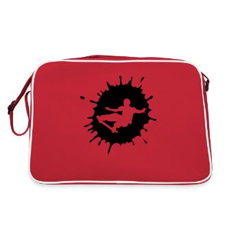 skateboard - Sac Retro - rouge/blanc - Dos