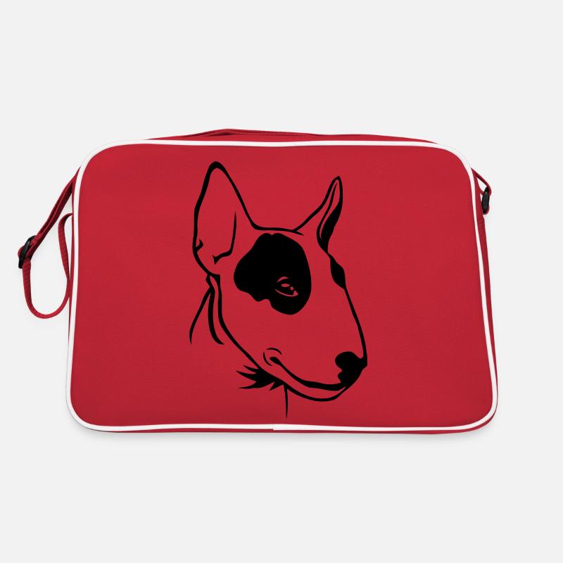 Bull Terrier Retro Tasche