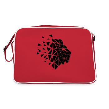 GeoLion - Retro Bag - red/white - Back