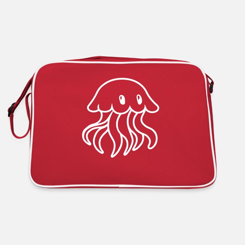 qualle comic Retro Tasche