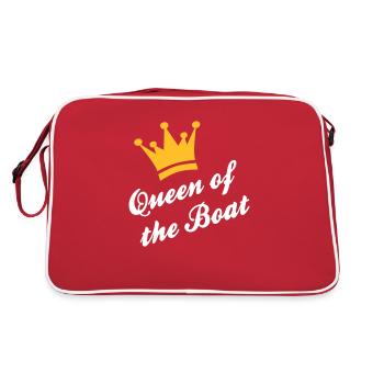 Boot - Retro Tasche - Rot/Weiß - Hinten
