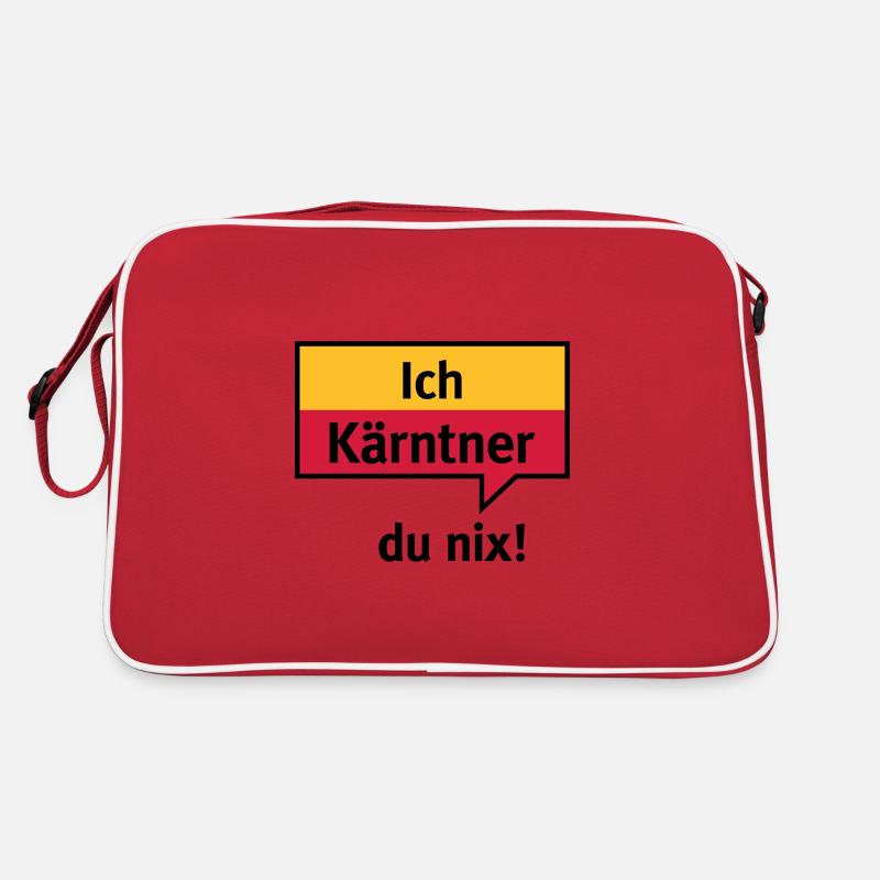 Ich Kärntner – du nix Retro Tasche