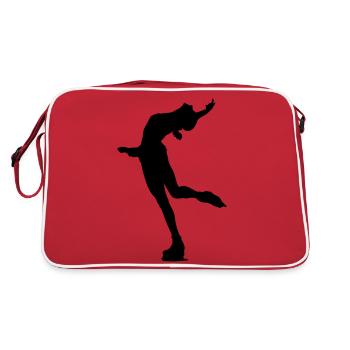 patinage artistique skating - Sac Retro - rouge/blanc - Dos