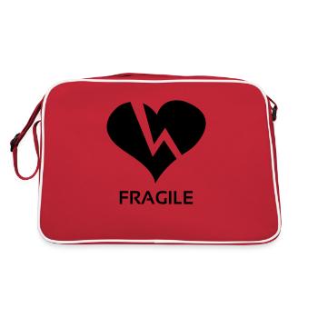 Heartbreaker - Sac Retro - rouge/blanc - Dos