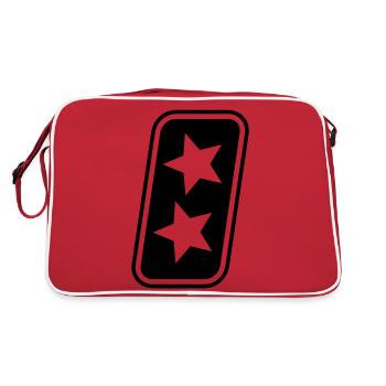Numéro 8 - Sac Retro - rouge/blanc - Dos