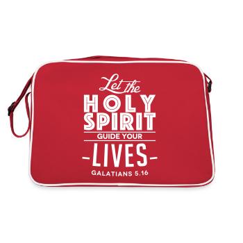 Saint-Esprit - Sac Retro - rouge/blanc - Dos