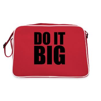Do It Big - Sac Retro - rouge/blanc - Dos