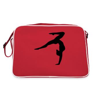 Gymnastics, gymnastics ( super cheap!) - Sac Retro - rouge/blanc - Dos